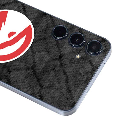 NBA Atlanta Hawks Dark Rust Galaxy A35 5G Skin